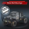 RocHobby Atlas 1/10 RC Crawler, RC Rock Truck Off Road, RC Car Indoor&Outdoor 2 in 1, RC Rock Crawler 4x4 Hobby Grade for Adults Need to Complete (Yellow) view 4