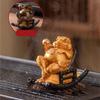 SABALON Tea Pet Tea Pets Color-Changing Toad Tea Pet Resin Tea Pet Kung Fu Tea Set Tea Toys Home Desktop Decorations Gongfu Tea Set Kung Fu Tea Set view 3