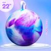 PlayZap Hopper Balls for Kids 10+, 22 Inches Bouncy Ball with Handle, 22" Inflatable Bouncing Hopper, 55cm Bouncing Toys, Big Hopping Toys for Boys Girls Gifts view 2