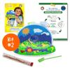 Insect Lore Bug Camp Bundle - Butterfly Kit with 5 Live Caterpillars, Ladybug Land with 1 Tube Live Larvae, Ant Mountain with 1 Tube Live Western Harvester Ants - Bonus Life Cycle Figurines & More view 4