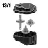 INJORA CNC Aluminum 13:1 Complete Transmission for 1/18 RC Crawler Redcat Ascent-18 Upgrade view 2