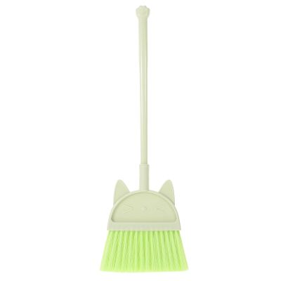 Amosfun Children's Broom Home Cleaning Tools Lovely Broom Cartoon Children Cartoon Home Cleaning Mini Small