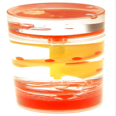 A and E Imports - Liquid Motion Bubbler Spiral Cylinder (Red)