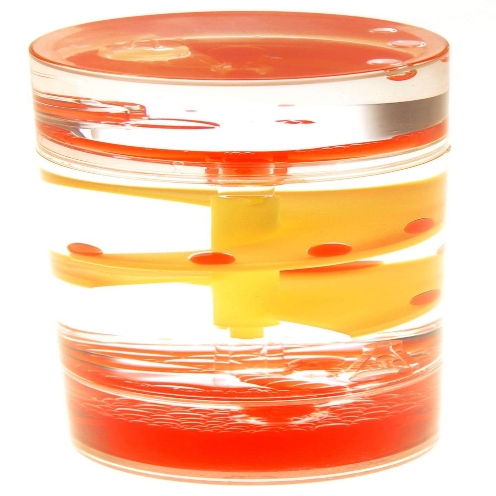 A and E Imports - Liquid Motion Bubbler Spiral Cylinder (Red)