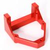 GTBRacing CNC Aluminum 7075 T6 Servo Mount for 1/10 RC Car Losi Hammer Rey U4 4WD Upgrade Part (Red) view 1