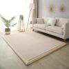 Dmkjdzsw Coral Velvet Play Mat,Yoga Mat Exercise PadsAnti Slip Floor Carpet, for Bedroom, Classroom Soft Indoor Modern Area Rugs -D-120 * 120cm view 1