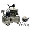 Chrome 32CC 2 Stroke 4 Bolt Engine for 1/5 Hpi Rofun Km Rovan Baja Losi 5ive-T DBXL MCD FG GoPed Redcat Rc Car Parts view 3