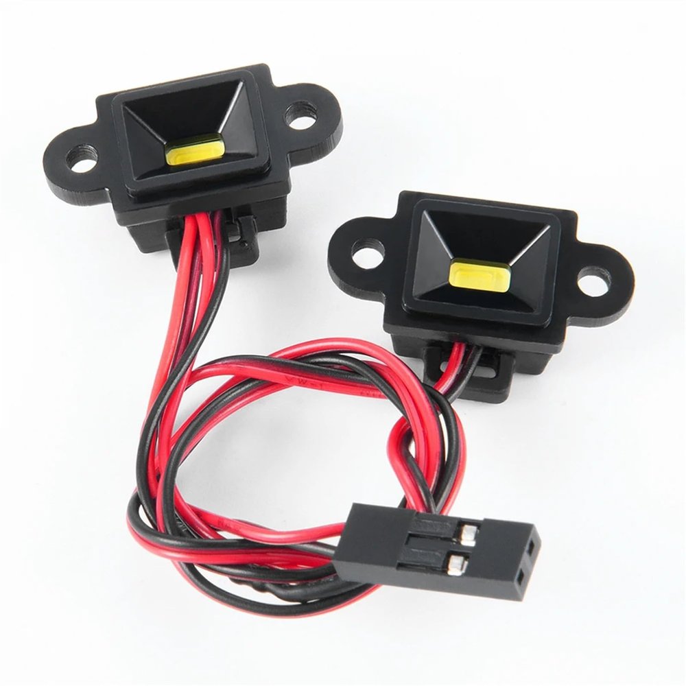 cvking RC Front Rear Lamp Group Compatible with VS4-10 for Phoenix VPS09007 for Vanquish 1/10 RC Car Upgrade Parts Chassis Light Lamp Spotlight RC Car Lamp