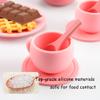 Silicone Tea Set for Toddlers,Play Tea Party Set,A Cute Pink Outfit Suitable for Toddler Girl view 3