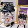 niannyyhouse 10cm 20cm Plush Doll Clothes Hat Hoodie Pants Scarf T-Shirt Glasses Shoes Cat Suit Soft Stuffed Toy Dressup (10cm) view 4
