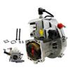 FLMLF Chrome 35CC 2 Stroke 4 Bolt Engine for 1/5 Hpi Rofun Km Rovan Baja Losi 5ive-T DBXL MCD FG GoPed Redcat Rc Car Parts view 3