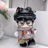 niannyyhouse 10cm 20cm Plush Doll Clothes Hat Hoodie Pants Scarf T-Shirt Glasses Shoes Cat Suit Soft Stuffed Toy Dressup (20cm) view 2