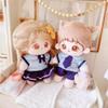 niannyyhouse 10cm~15cm 20cm Plush Doll Clothes Shirts Pants Skirts Ties Bowties School Uniform Outfit Stuffed Toy Dressup (A-20cm) view 2