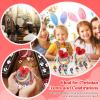 Bememo 150 Pcs Little Jesus Figures Bulk Mini Jesus Loves You Rubber Bracelets Easter Egg Stuffers Organza Bag Christ Wristbands for Sunday Church Hide Seek Religious Gift Adult(Vibrant Color) view 4