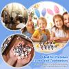 Bememo 100 Pcs Jesus Toys Original Design Mini Rubber Little Jesus Figurine to Hide and Seek Religious Party Favors Sunday School Craft Baptism Gifts for Easter Egg Stuffers (Dark Color) view 4