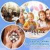 Bememo 100 Pcs Jesus Toys Original Design Mini Rubber Little Jesus Figurine to Hide and Seek Religious Party Favors Sunday School Craft Baptism Gifts for Easter Egg Stuffers (Colorful) view 4