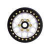 4pcs CNC Aluminum 1.9 Beadlock Wheel Hub Rim for 1/10 RC Crawler Car SCX10 RC4WD D90 TRX4 Capra VS4-10 CC01 LCG Tires Upgrades (Silver) view 3