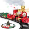 BainGesk Train Set, Christmas Train Set with Steam, Light and Sounds, Train Sets for Under Christmas Tree, Electric Train Toys for 3 4 5 6 7 8 Year Old Kids, Ideas Boys & Girls Christmas Gifts view 1