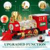 BainGesk Train Set, Christmas Train Set with Steam, Light and Sounds, Train Sets for Under Christmas Tree, Electric Train Toys for 3 4 5 6 7 8 Year Old Kids, Ideas Boys & Girls Christmas Gifts view 2