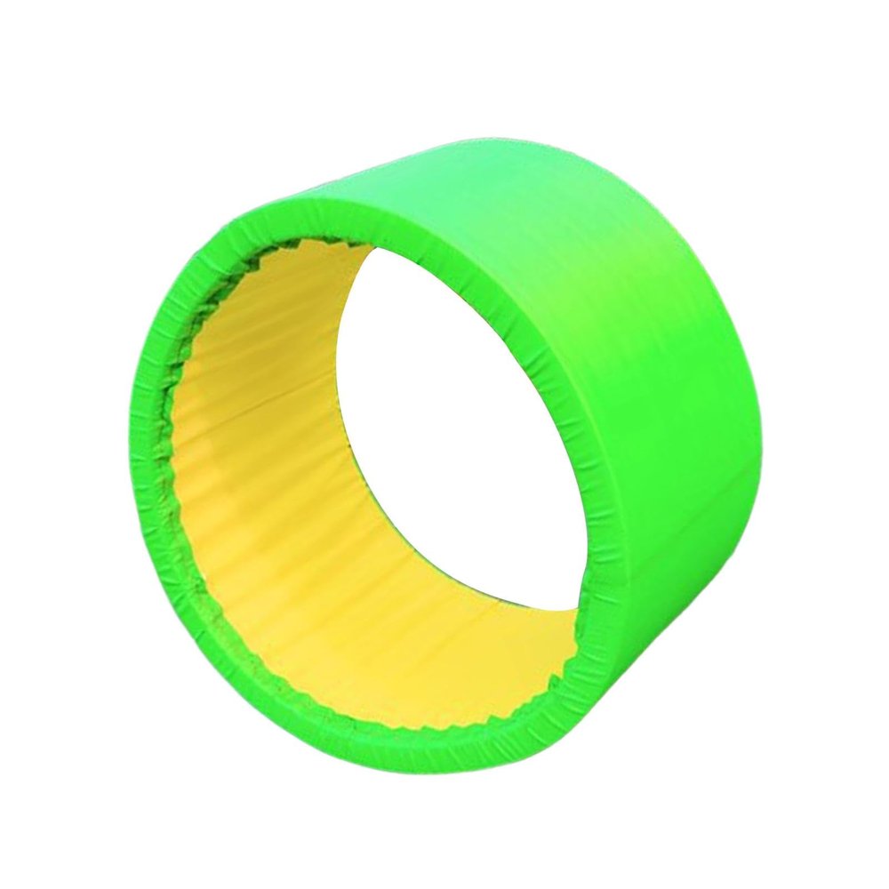 DYNWAVE Crawling Circle Kindergarten Outdoor Physical Games Outdoor Parent Child Sensory Training Equipment for Party School Carnival, Green