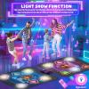 Surelect Dance Mat, 2025 Light Up 2-Player Opposing Dance Pad with Single & Double Player Modes, 12-Button Kids Music Toys with Bluetooth, Birthday for 3-12 Year Old Boys Girls view 4