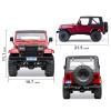 FCX Rochobby Mashigan 1/10 RC Crawler, RC Rock Crawler Removable Details 15km/h, Remote Control Cars with Full Car Ball Bearing for Adults Need to Complete, RS view 2
