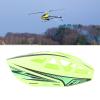 Alomejor RC Helicopter Canopy, RC Canopy Protective Cover for Flywing FW450 V3 RC Helicopter (Fluorescent Green) view 2