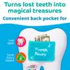 Cuddly Kiddos Soft Plush Tooth Fairy Pillow with Pocket  Keepsake Kids Tooth Holder, Cute Tooth Pillow for Girls, for Kids Tooth Loss Joy view 3