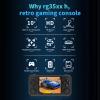 RG35XX H, Anbernic Retro Handheld Gaming Console with 64GTF Card, Dual Joystick Design 3.5-inch HD Screen Lasts up to 8 Hours High-Capacity Battery for Better Experience (64G Purple) view 4