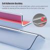 4 PCS Clear Wall Corner Protector & Edge Guard, L-angle Cabinet Baseboard Drywalls Peel and Stick Wall Trim / Bumper for Home Kitchen Bedroom Tile Edging Decor, 31 42 48 56 67 75 79in(3x120cm/1.2x47.2 view 3