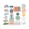 Done by Deer Building Blocks Set 34 pcs - Deer Friends - Colour Mix - Classic and Educational Toddler Activities - Wooden Toy Set for Toddlers - Stacking Toys for Toddlers 1-3, Montessori Play Sets view 2