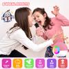 Mgaolo Mini Karaoke Machine for Kids Adults,Portable Bluetooth Speaker with 2 Wireless Microphones,Gift Toys with MP3 Player for Boys Girls 3-12 Year Old Birthday Family Home Party Present (Pink) view 3