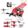 Daoyehsy Battling Top Burst Launcher Game Set, 12 Spinning Tops Burst Gyros 3 Launchers with Storage Box Great Birthday Present for Boys Age 6 8 10+ view 3