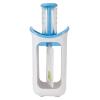 Squeeze Station, Press and Storage System, Portable Fruit Puree Press, Food Bag with Non-Slip Base for Home Kitchen in Rose Red Colour (Blue) view 3