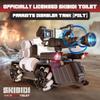 Force1 Officially Licensed Skibidi Toilet Toy Cameraman Figure PDLT Tank RC Truck- Parasite Disabler Tank Remote Control Car, Rechargeable RC Car with LED Lights, 2.4 GHz, Mist Spray, Beginner RC Cars view 2