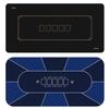 YUZPKRSI 70 x 35 Inch Poker Mat Blue + Waterproof Black&Gold Poke Mat view 1