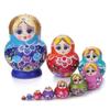 NMGMJQ Matryoshka Stacking Dolls 10 Pieces Wooden Russian Doll Matryoshka Nesting Dolls Home Decor Ornaments Gift Matryoshka Doll Russian view 1