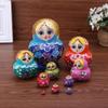 NMGMJQ Matryoshka Stacking Dolls 10 Pieces Wooden Russian Doll Matryoshka Nesting Dolls Home Decor Ornaments Gift Matryoshka Doll Russian view 3