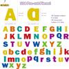 CHEFAN Felt Letters Alphabet for Kids, Precut Story Pieces, 104 ABC Upper & Lowercase Letters for Preschool & Homeschool Learning(2 Sets of Upper&Lowercase Letters) view 2