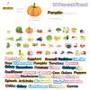 CHEFAN Fruits and Vegetables Felt Board Pieces, Precut Flannel Board Pieces, Felt Figures Sets Flannel Graph Educational Learning Toys for Kindergarten, Preschool, Toddlers - 76 Pcs view 2