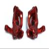 KEBEILEE CNC Alu7075 Front Spindle Knuckle+C Hub for LOSI Super Rock Rey 1/6 8S (red) view 1