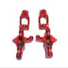 KEBEILEE CNC Alu7075 Front Spindle Knuckle+C Hub for LOSI Super Rock Rey 1/6 8S (red) view 4