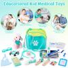 Sundaymot Doctor Kit for Kids, 37PC Pretend Play Doctor Toys, Doctor Kit for Toddlers 3-5, with Dog Toy, Medical Bag, Stethoscope and Other Accessories, for Boys and Girls Fun Role Playing Game view 3
