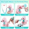 Sundaymot Doctor Kit for Kids, 37PC Pretend Play Doctor Toys, Doctor Kit for Toddlers 3-5, with Dog Toy, Medical Bag, Stethoscope and Other Accessories, for Boys and Girls Fun Role Playing Game view 4
