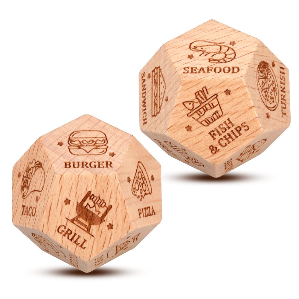 Boyfriend 2Pcs Date Night Ideas Dice Couples Gifts for Him Her Boyfriend Girlfriend Anniversary Wedding Gifts for Husband Wife for Christmas Birthday I Love You Gifts for Him Her