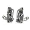 KEBEILEE CNC Alu7075 Front Spindle Knuckle+C Hub for LOSI Super Rock Rey 1/6 8S (Silver) view 1