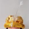 BWANGIAO Arab Style Funny Halloween Hat with Feather Personality Carnivals Party Christmas Unisex Casual Beanies Hat Adult view 4