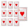 10 PCS Poker Party Aluminum Film Balloons for Casino Night, Birthday Parties, Halloween & Christmas Decorations view 1