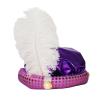 BWANGIAO Arab Style Funny Halloween Hat with Feather Personality Carnivals Party Christmas Unisex Casual Beanies Hat Adult view 1