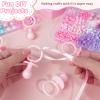 50 Pacifiers for Baby Shower Game Girl, 2.75 Plastic Pacifiers Baby Shower Game, Bulk Baby Shower Pacifiers for Gender Reveal Baby Shower Decoration DIY, Table Scatter, Baby Shower Favors (Pink) view 2